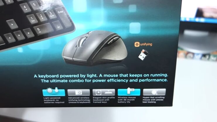 Logitech mk750 Wireless Keyboard spec