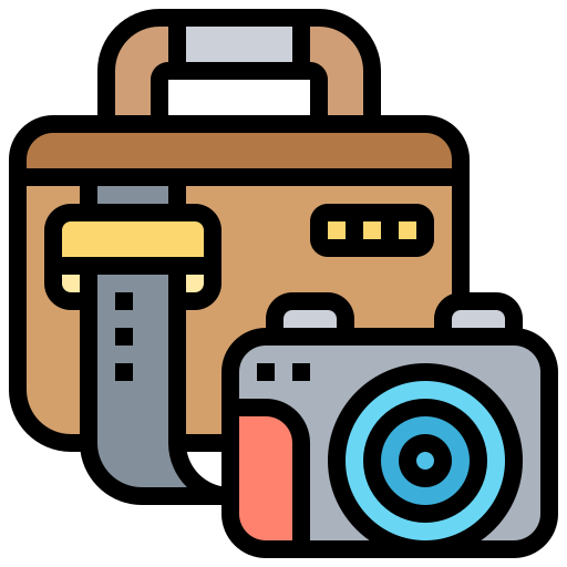 Canon DSLR camera with flip screen