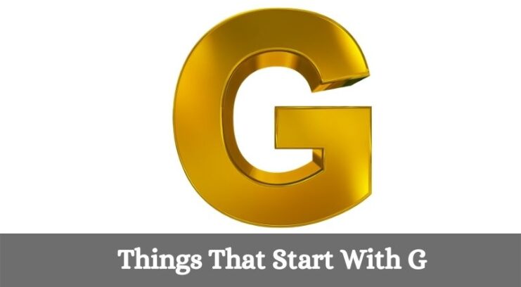 things that start with g