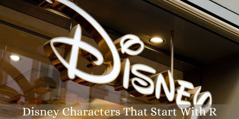 disney characters that Start with r