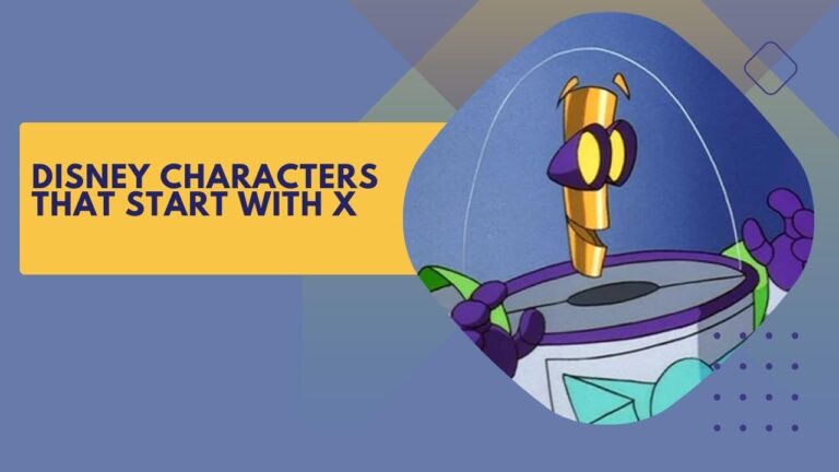 dinsey characters that starts with letter x