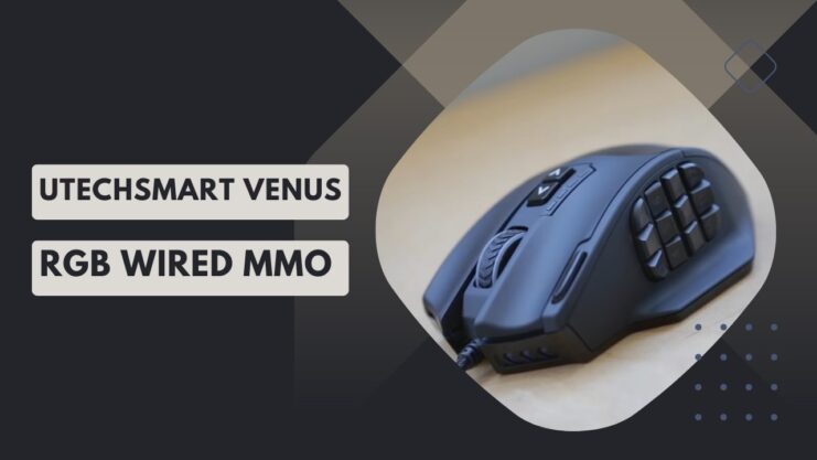 UtechSmart Venus RGB Wired MMO - the best Gaming Mouse