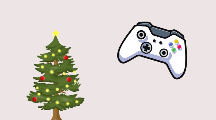 xbox and xmass tree