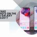 How to Take Screenshots on the Samsung Galaxy