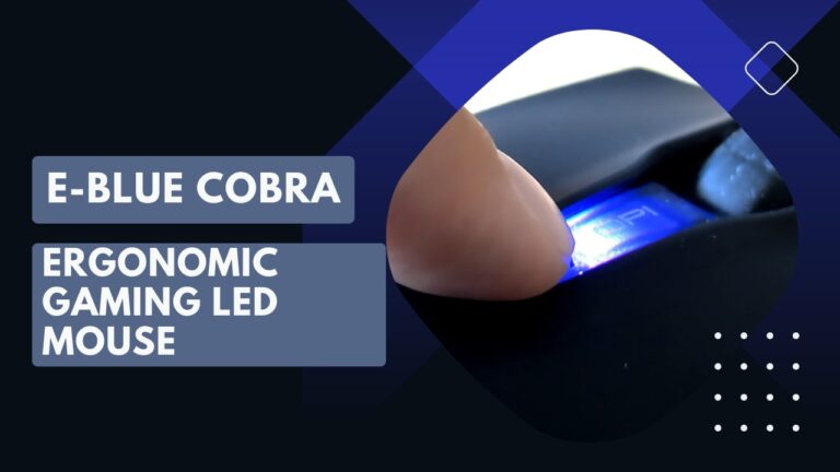 E-Blue Cobra - The Ultimate Gaming Mouse for Ergonomic Comfort