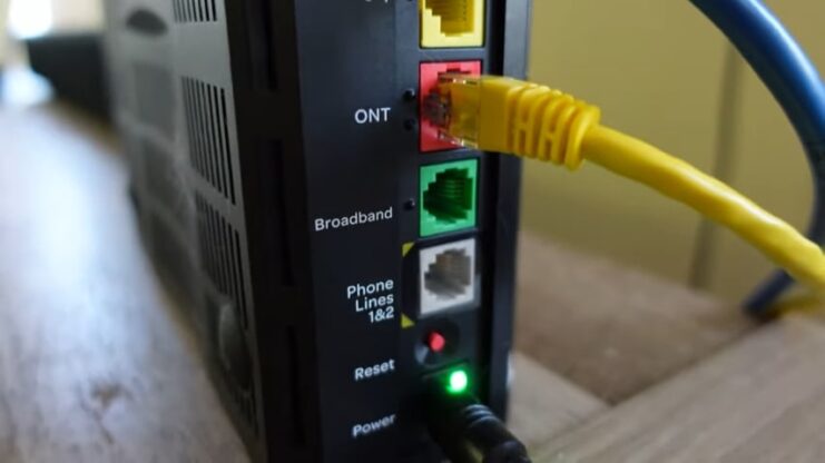 USB ports on a router