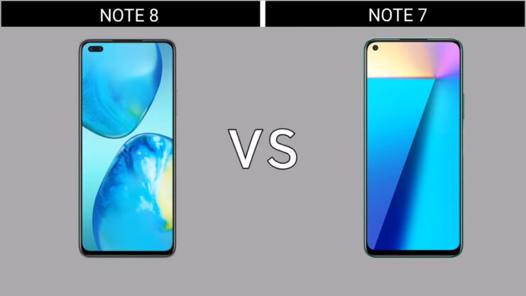 Infinix Note 8 vs Infinix Note 7 lite