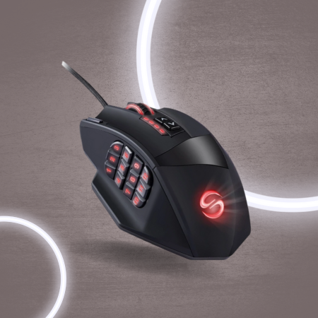 UtechSmart Venus Laser MMO Gaming Mouse