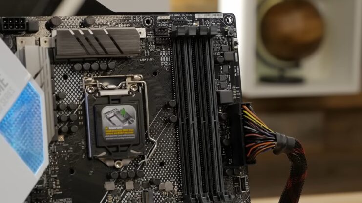 number of RAM slots in a motherboard