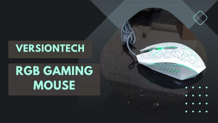 Dominate the Gaming World with the VersionTECH. Wired Gaming Mouse