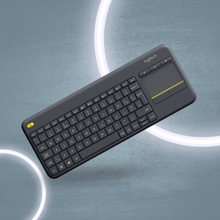 Logitech Wireless Touch Keyboard K400 Plus with touchpad