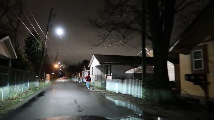 NORTH CHARLESTON STREETS AT NIGHT