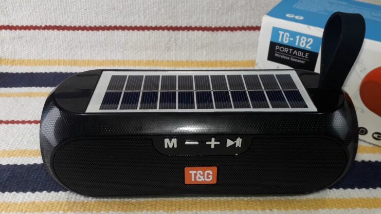 T&G TG182 TWS Speaker - Solar Charging
