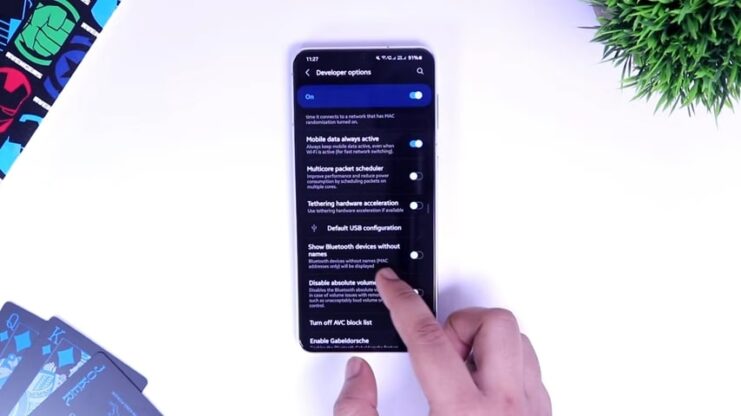 flashlight advanced settings can