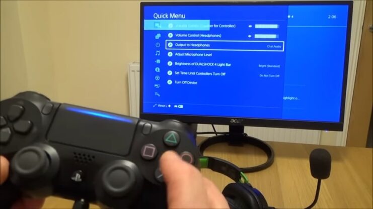 Adjusting PS4 Audio Settings