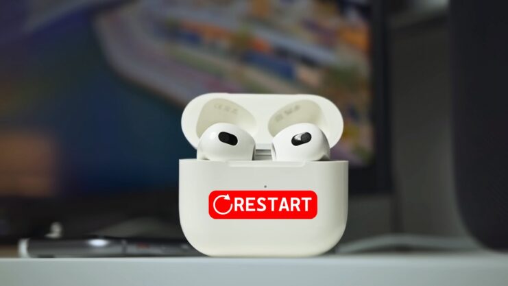 AirPods Microphone restart