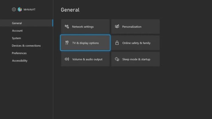 Verify TV Settings and Input for xbox